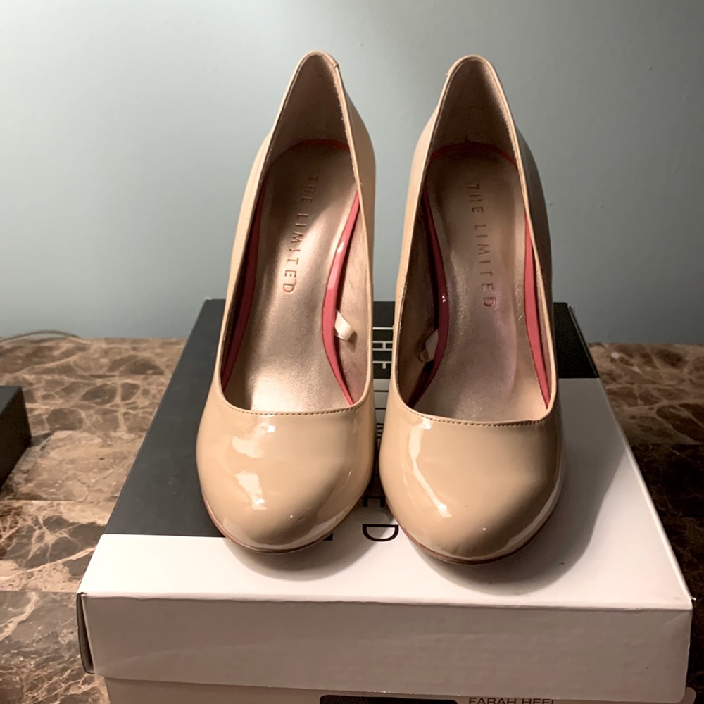 The Limited Patent Leather Farah Heel